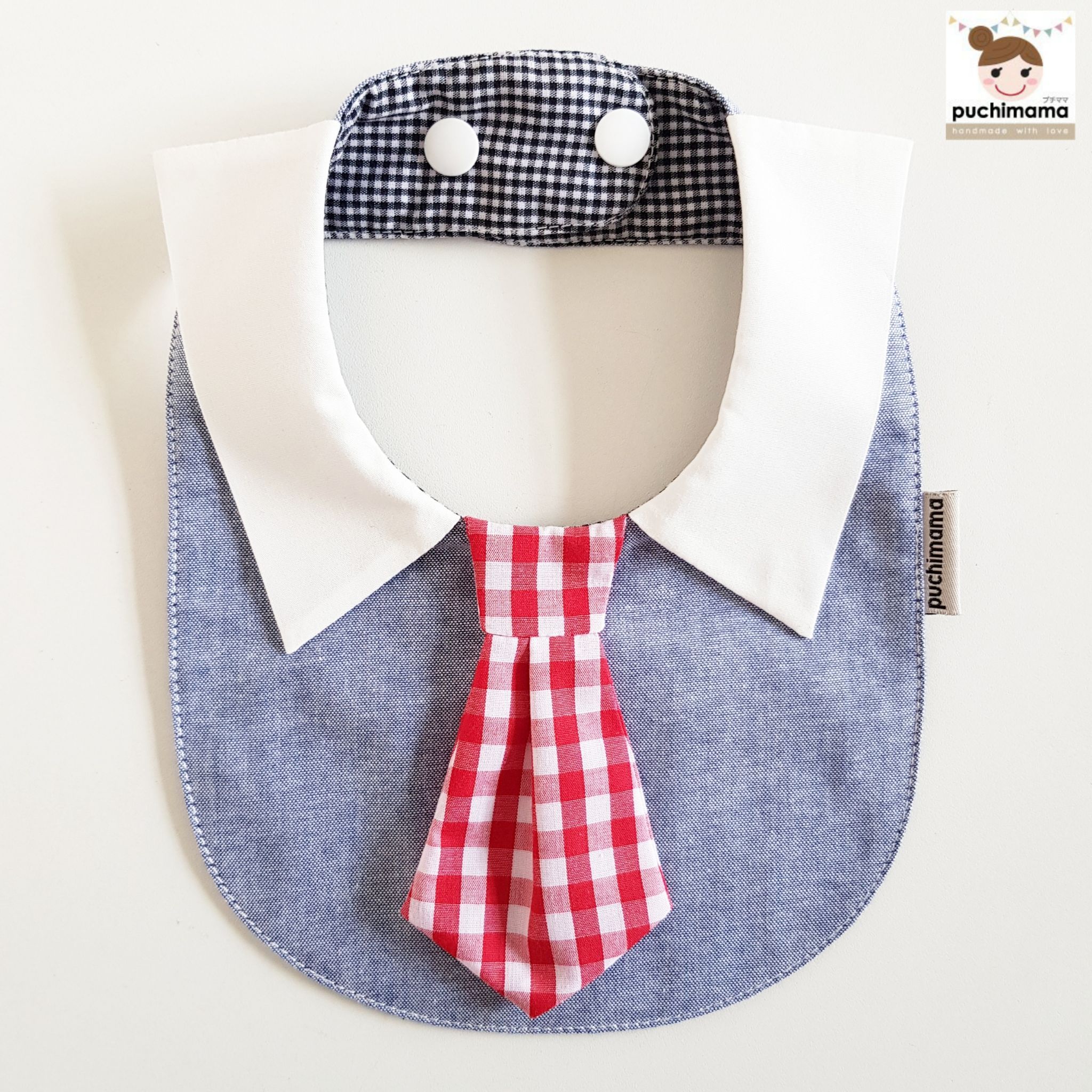 Puchimama "Necktie" Bib