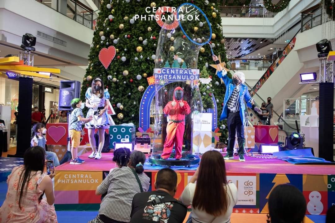 Bubble Show บับเบิ้ลโชว์ โชว์ฟองสบู่ ฟองสบู่ยักษ์ 20/11/2564