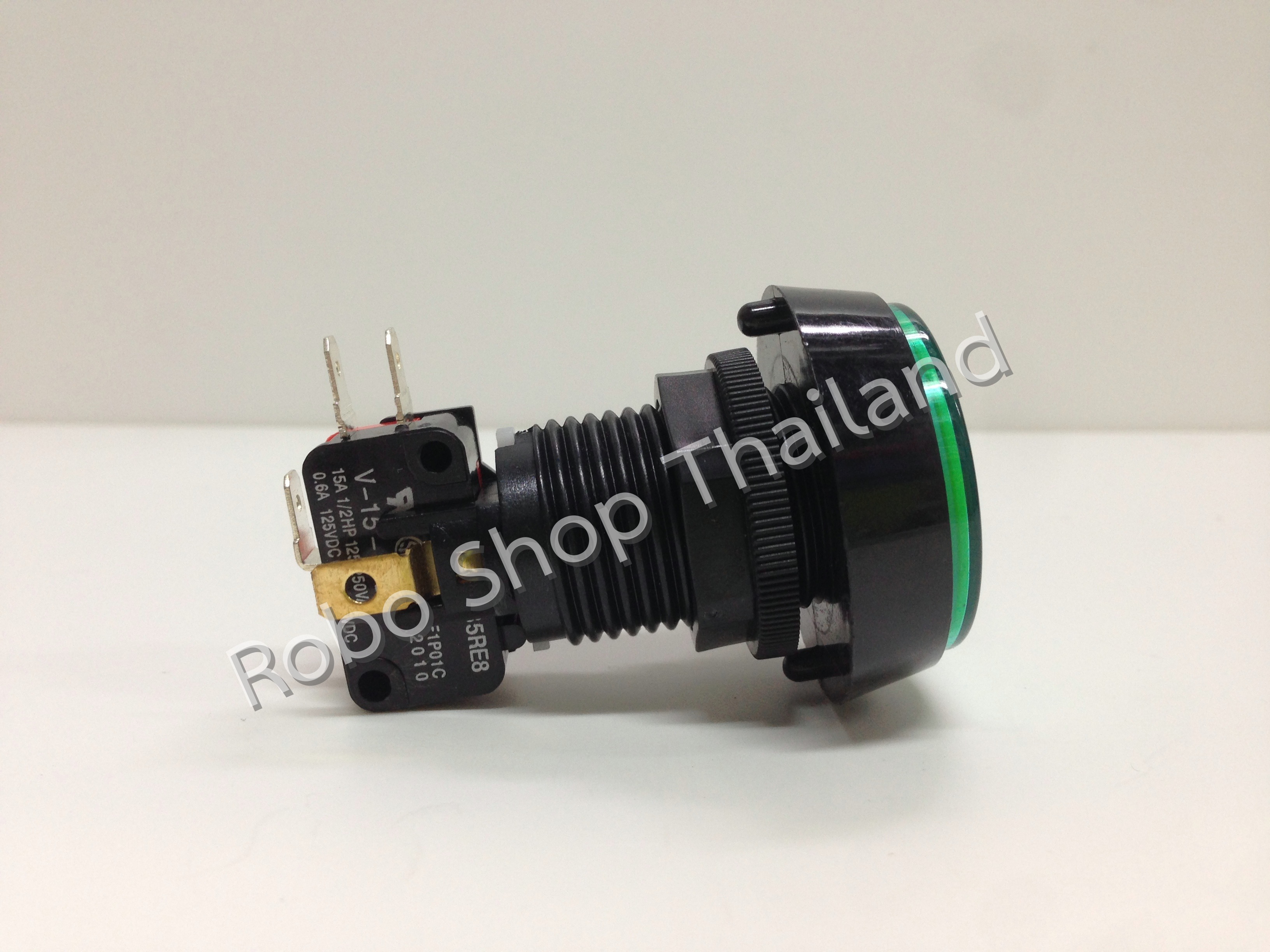 Switch LED 12V. (Green)