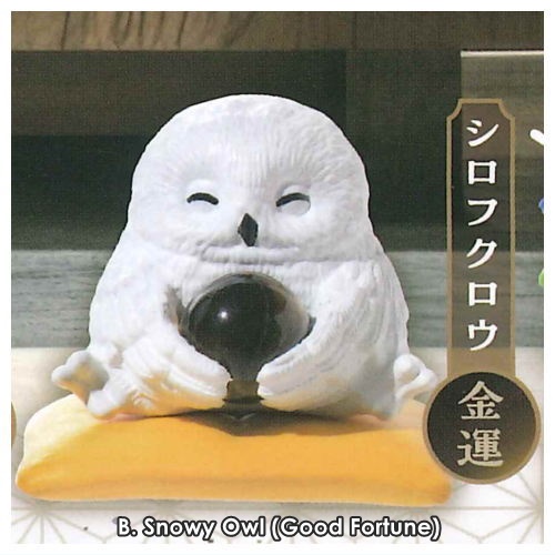 กาชาปองฟิกเกอร์นกฮูก Tennen Ishido Owl