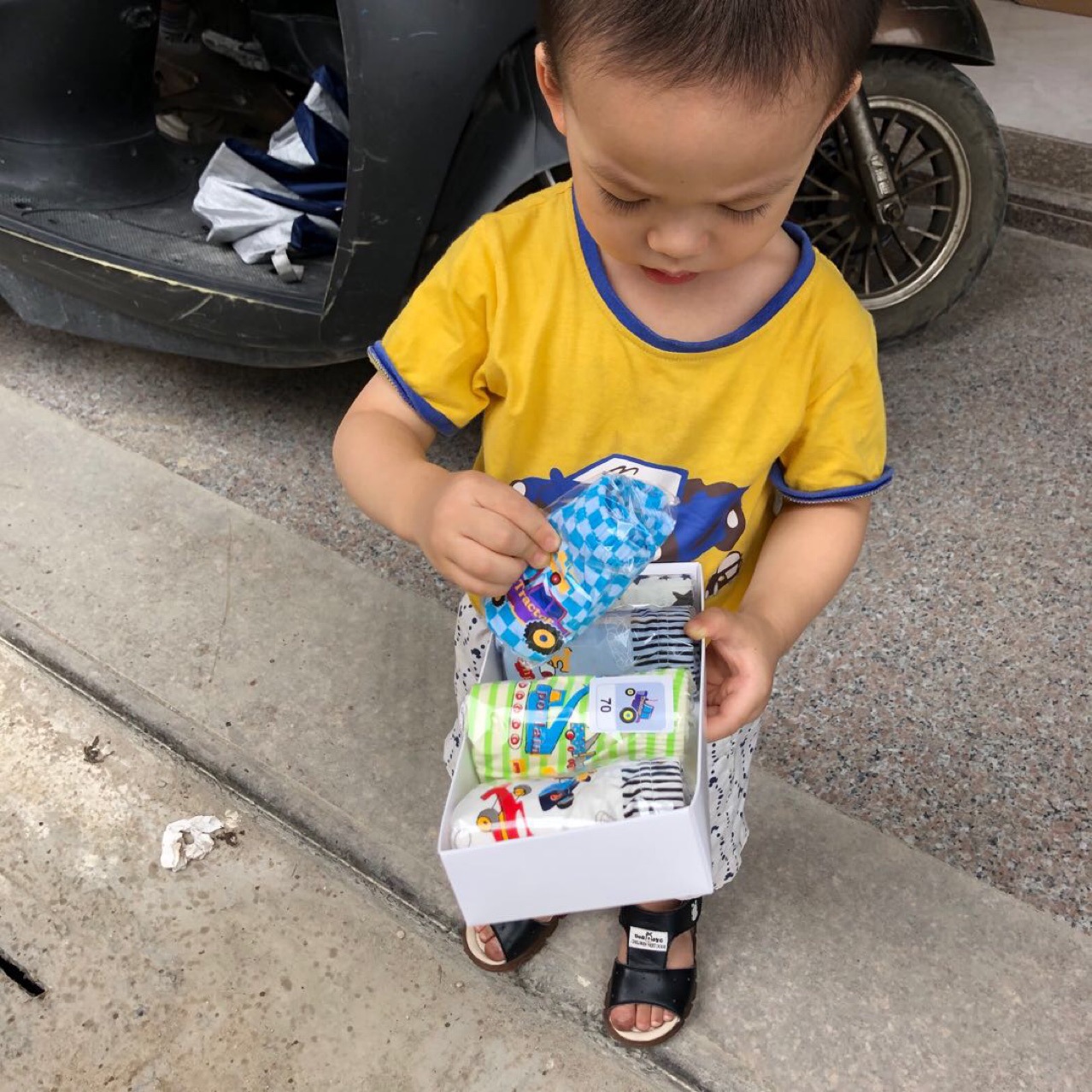 [แพค 5 ตัว] กางเกงในเด็กชาย กกน.เด็ก สไตล์เกาหลี ผ้าฝ้าย 100% Cotton ใส่สบาย ไม่ร้อน