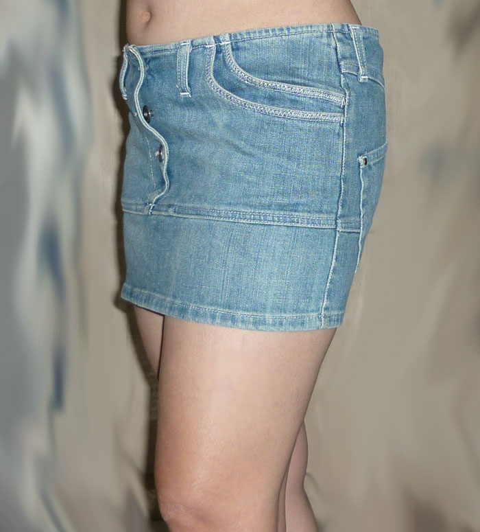 กระโปรงยีนส์แบรนด์ดัง ARMANI Made in ITALY