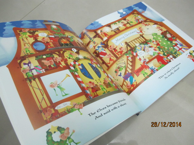 Santa's Toy Shop นิทานปกอ่อนเล่มโต ร้านของเล่นของแซนต้า Christmas Celebration