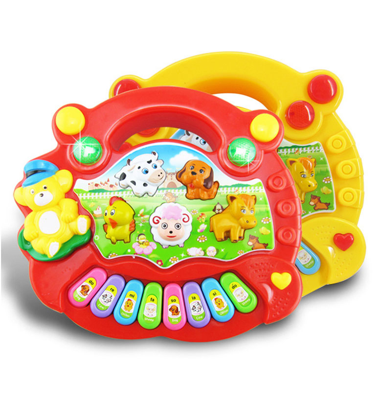 ออร์แกนเด็ก โดเรมี เสียงสัตว์ มีคำถาม สอนภาษาอังกฤษ พกพาสะดวก