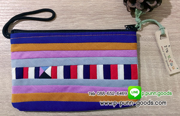 กระเป๋าใส่เหรียญ กระเป๋าลีซู 6x11 ซม.