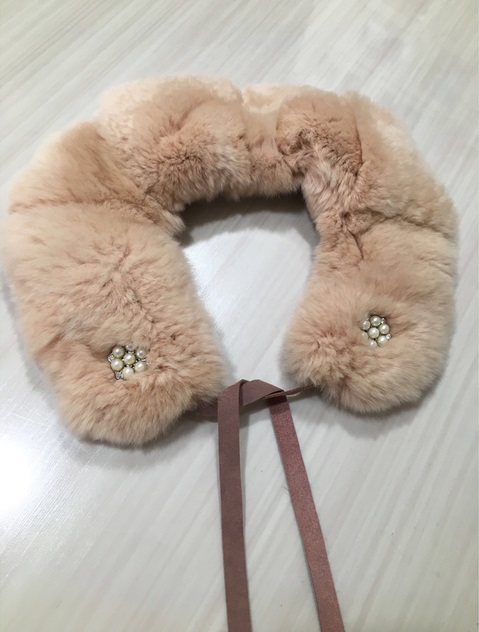 ผ้าพันคอขนกระต่ายสุดน่ารัก KUMIKYOKU (ของใหม่)