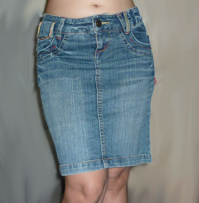 กระโปรงยีนส์ สวยมากตัวนี้ น่าใส่ค่ะ 31-34-17