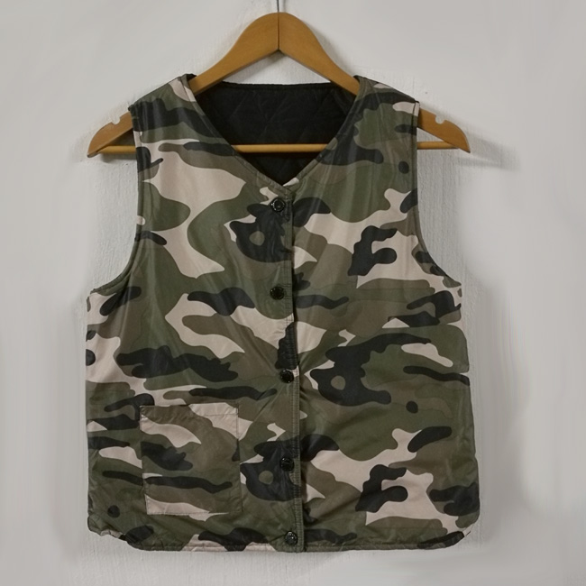 เสื้อกั๊กนวม ใส่ได้ 2 ด้าน น่ารักมากกก