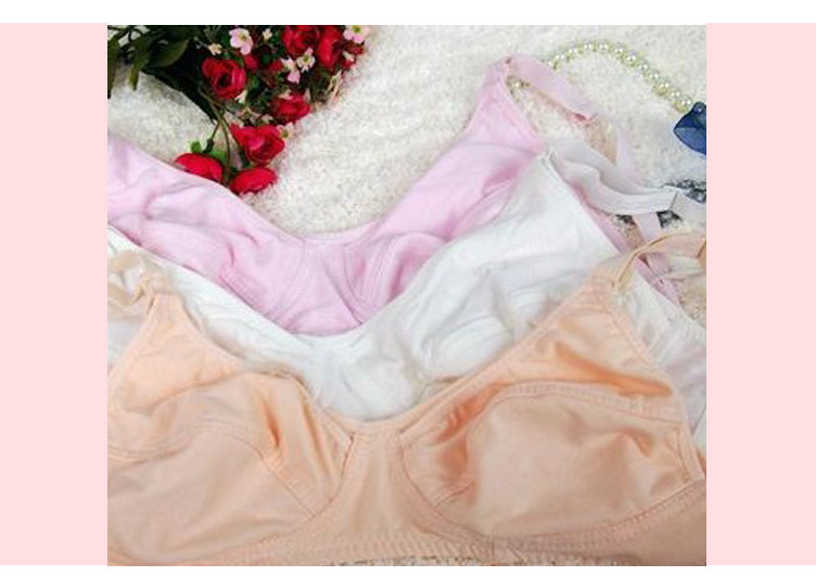 NanaBaby เสื้อในให้นมบุตร เสื้อในเปิดเต้าให้นมลูก ไม่มีโครง ผ้าฝ้าย Cotton นิ่ม ใส่สบาย