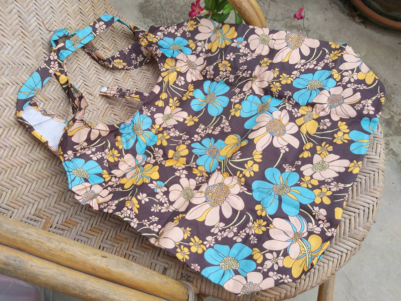 กระเป๋า ถุงช้อปปิ้ง ผ้าไนล่อนกันน้ำเนื้อหนาใบใหญ่