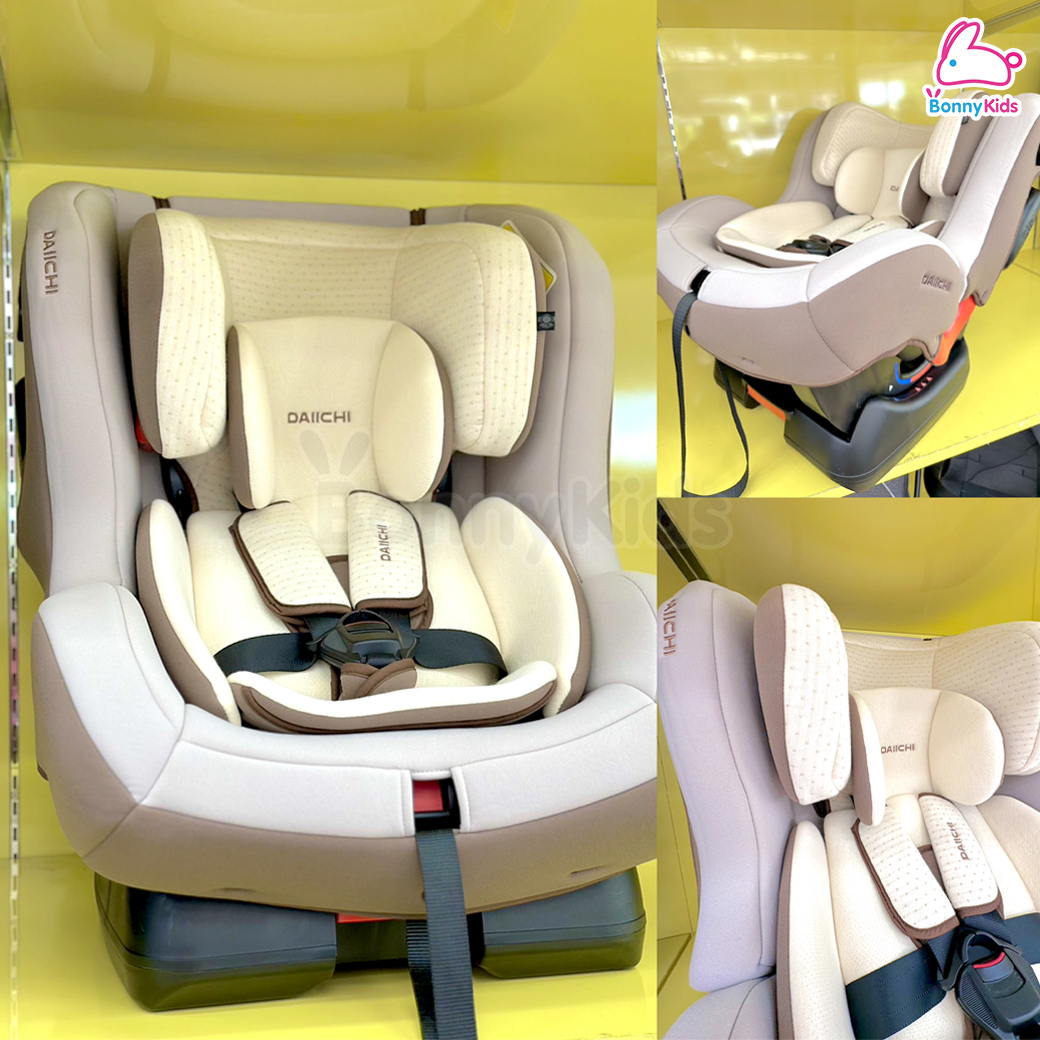 DAIICHI (ไดอิชิ) First7 Plus Car Seat คาร์ซีท ระบบBelt เหมาะตั้งแต่เด็กแรกเกิด 0-7 ปี รับน้ำหนักได้ 25 kg.
