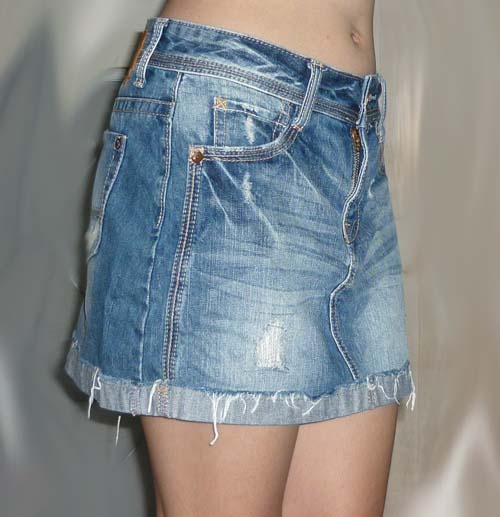 #2กระโปรงยีนส์ สุดเซอร์น่ารัก Cepo 29-36-12