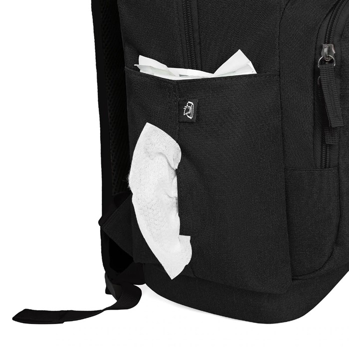 mommore กระเป๋าคุณแม่ กระเป๋าสัมภาระคุณแม่ กระเป๋าแม่ลูกอ่อน ใช้ได้ทั้งคุณแม่ และคุณพ่อ กันน้ำ ทนทาน พร้อมแผ่นรองเปลี่ยนผ้าอ้อม คุณภาพสูง คล้องรถเข็น เหมาะกับการเดินทางมาก (ฺฺBlack)