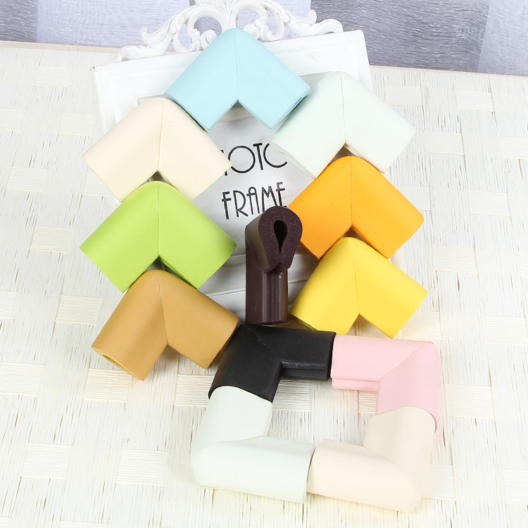 [แพค 4] กันกระแทกมุม กันกระแทกเด็ก แบบหนานุ่ม ตัว U พร้อมเทปกาวสองหน้า!!