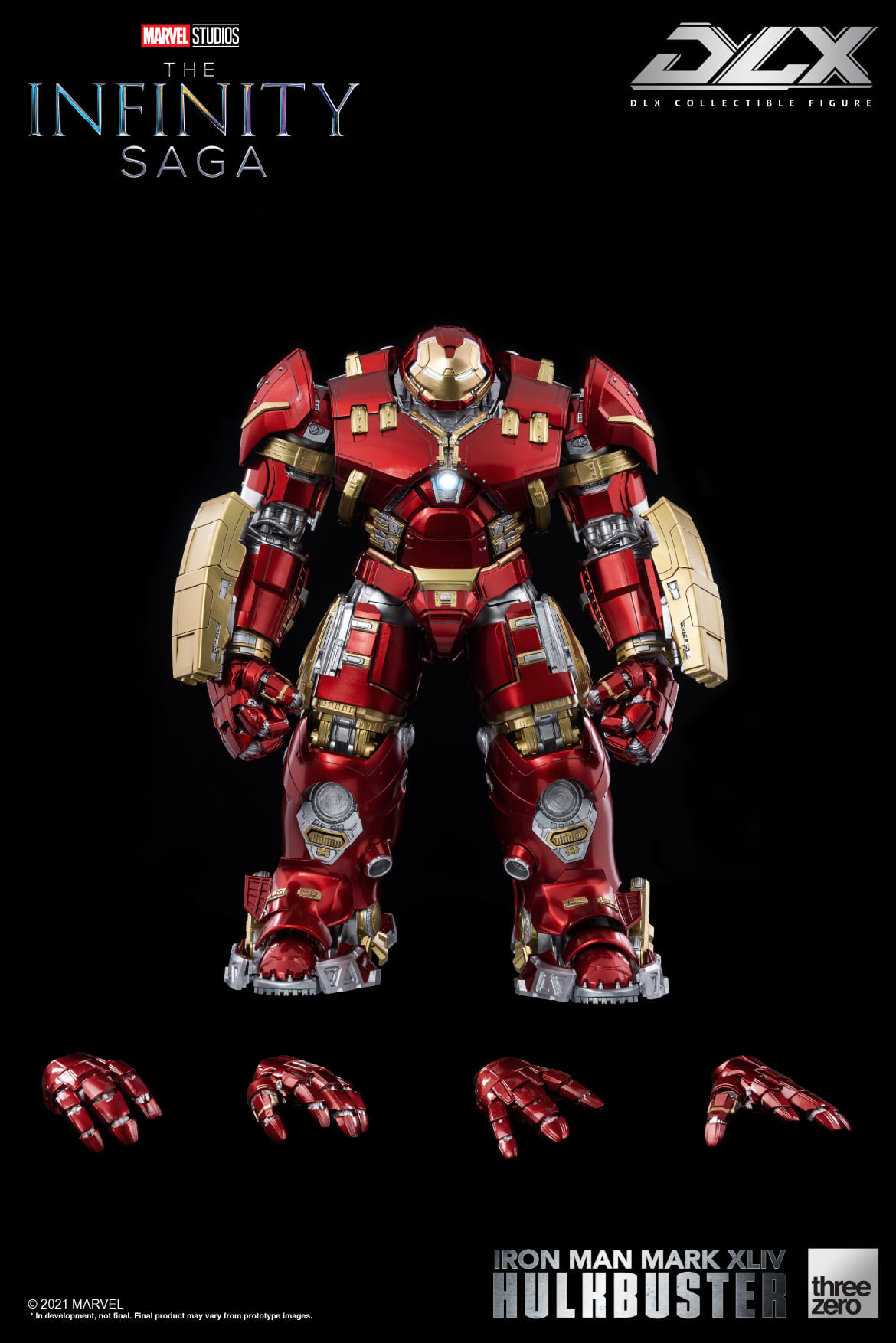 [เปิดจอง] [Threezero] 3Z0248 Info: Infinity Saga – DLX Iron Man Mark 44 “Hulkbuster” (Retail)