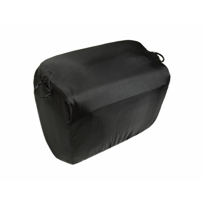 กระเป๋าใส่กล้องถ่ายรูป SLR/DSLR ขนาดกะทัดรัด พร้อมผ้าคลุมกันฝนหรือสิ่งสกปรก (สี Heather Red) (BAGSMART Compact Camera Shoulder Bag for SLR/DSLR with Waterproof Rain Cover)