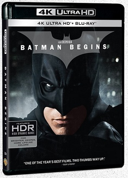 Batman Begins (2005) แบทแมน บีกินส์ (4K Ultra HD + บลูเรย์ปกติ + บลูเรย์สเปเชียลฟีเจอร์) (มีพากย์ไทย)