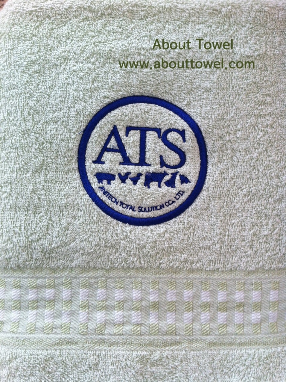 สั่งทำผ้าขนหนูปักโลโก้ ATS