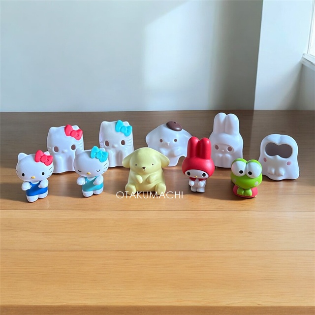กาชาปองฟิกเกอร์ซานริโอ้ Sanrio Characters Ghost Play Figures A huge collection of ghosts!