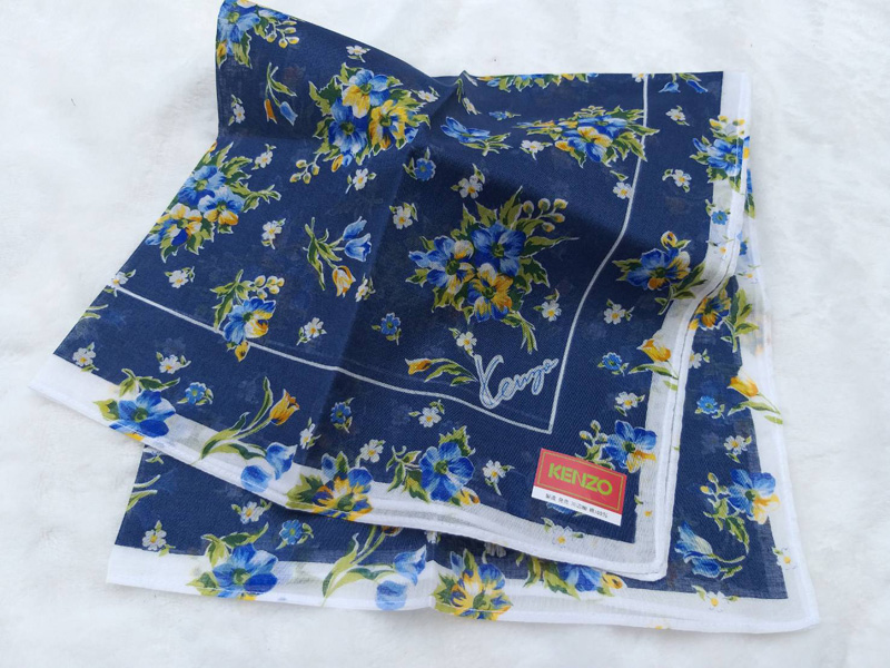 ผ้าเช็ดหน้าแบรนด์เนม KENZO