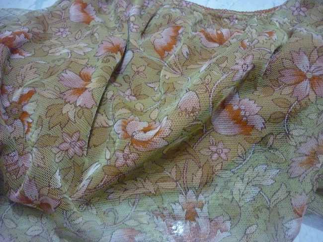 กระโปรงผ้าปรุชีฟอง สวยมาก หวานๆ ค่ะ