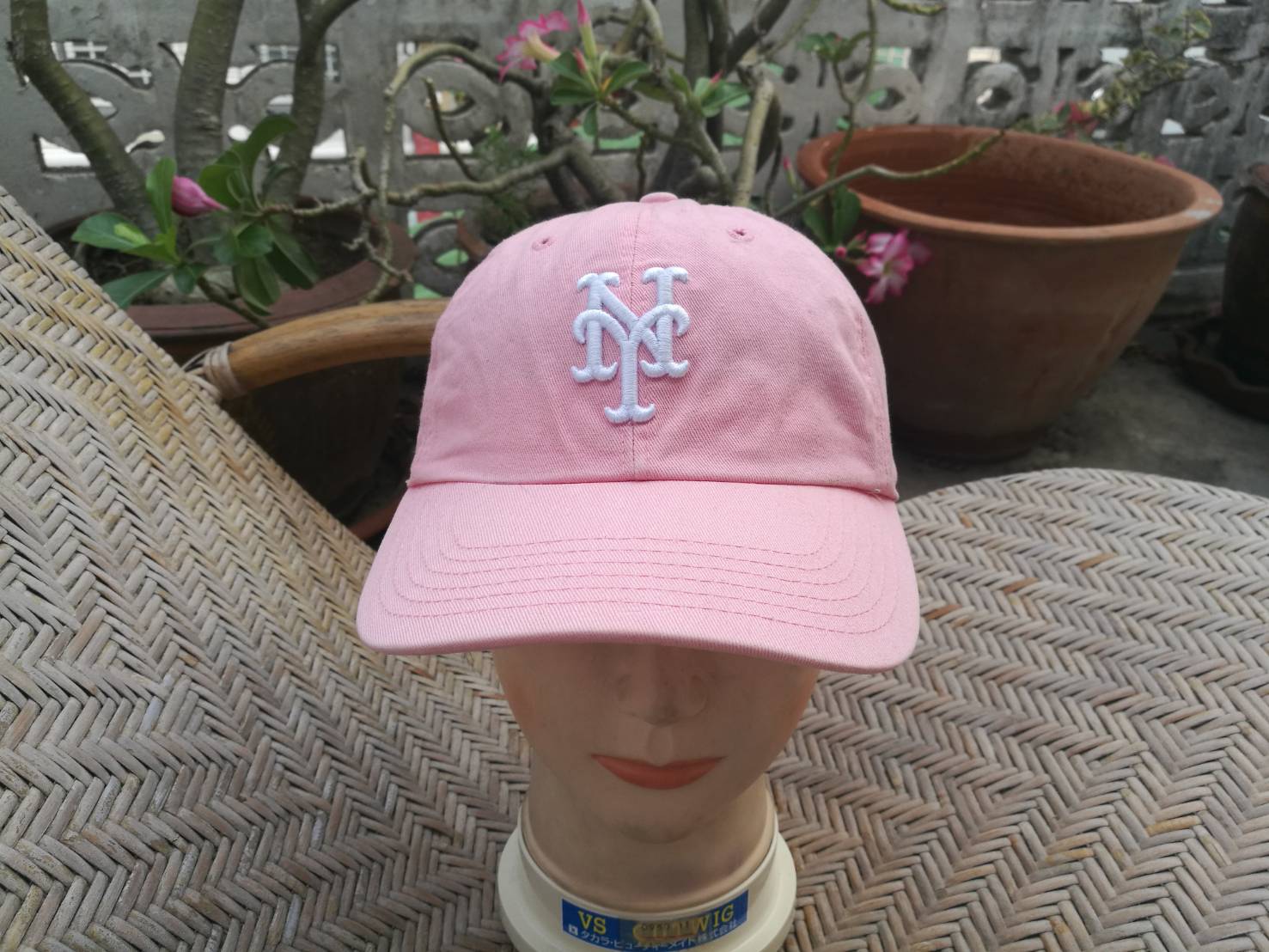 หมวกแก๊ป 47BRAND NY สีชมพูหวานๆ สำหรับหญิง