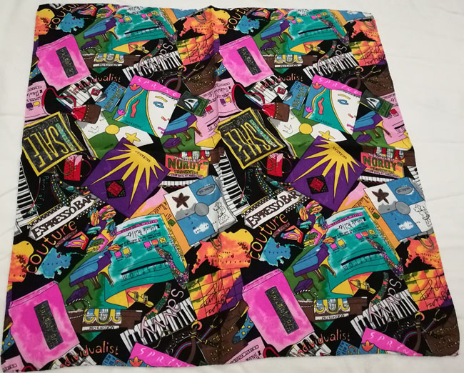 ผ้าผูกผม ผูกคอ 100% Silk Nicole Hiller สุดแฟชั่นผืนนี้ สวยมาก