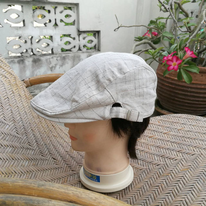 หมวกติงลี่ ผ้าสวยค่ะ เรียบๆ แต่ดูดีมาก วันสบายๆ