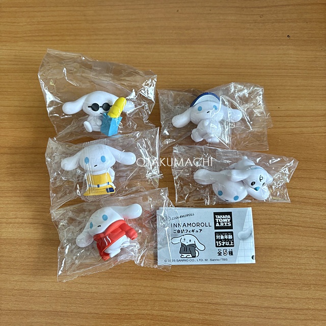 กาชาปอง I.CINNAMOROLL Gojiai Figure
