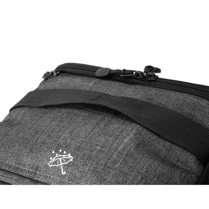 กระเป๋าใส่กล้องถ่ายรูป SLR/DSLR ขนาดกะทัดรัด พร้อมผ้าคลุมกันฝนหรือสิ่งสกปรก (สี Grey) (BAGSMART Compact Camera Shoulder Bag for SLR/DSLR with Waterproof Rain Cover)