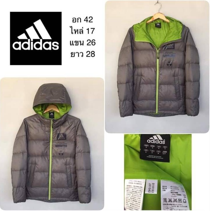 โค้ทขนเป็ด adidas Sz S อก42