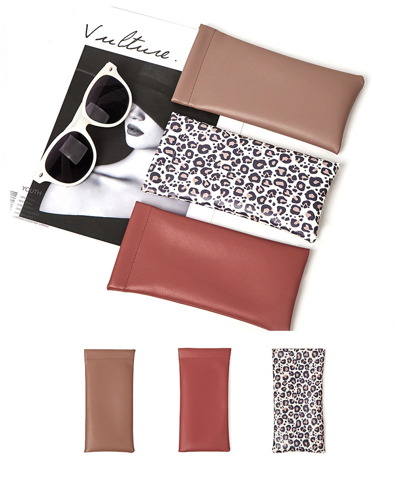 MOKHA ซองแว่นตา ซองหนัง ซองใส่แว่น Leather Glasses Case