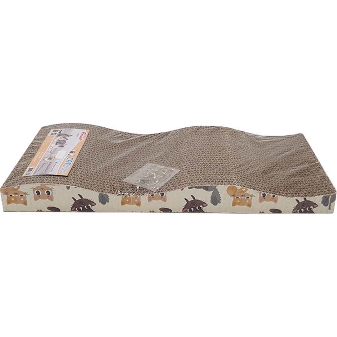 ที่ลับเล็บแมว Petsuka ลายการ์ตูน แบบคลื่น