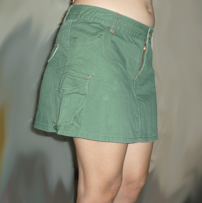 #1กระโปรงแนว adventure เป๋าข้าง 33-40-12.5