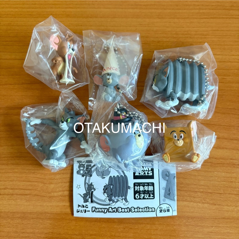 กาชาปองทอมแอนด์เจอรี่ Tom and Jerry Funny Art Best Selection