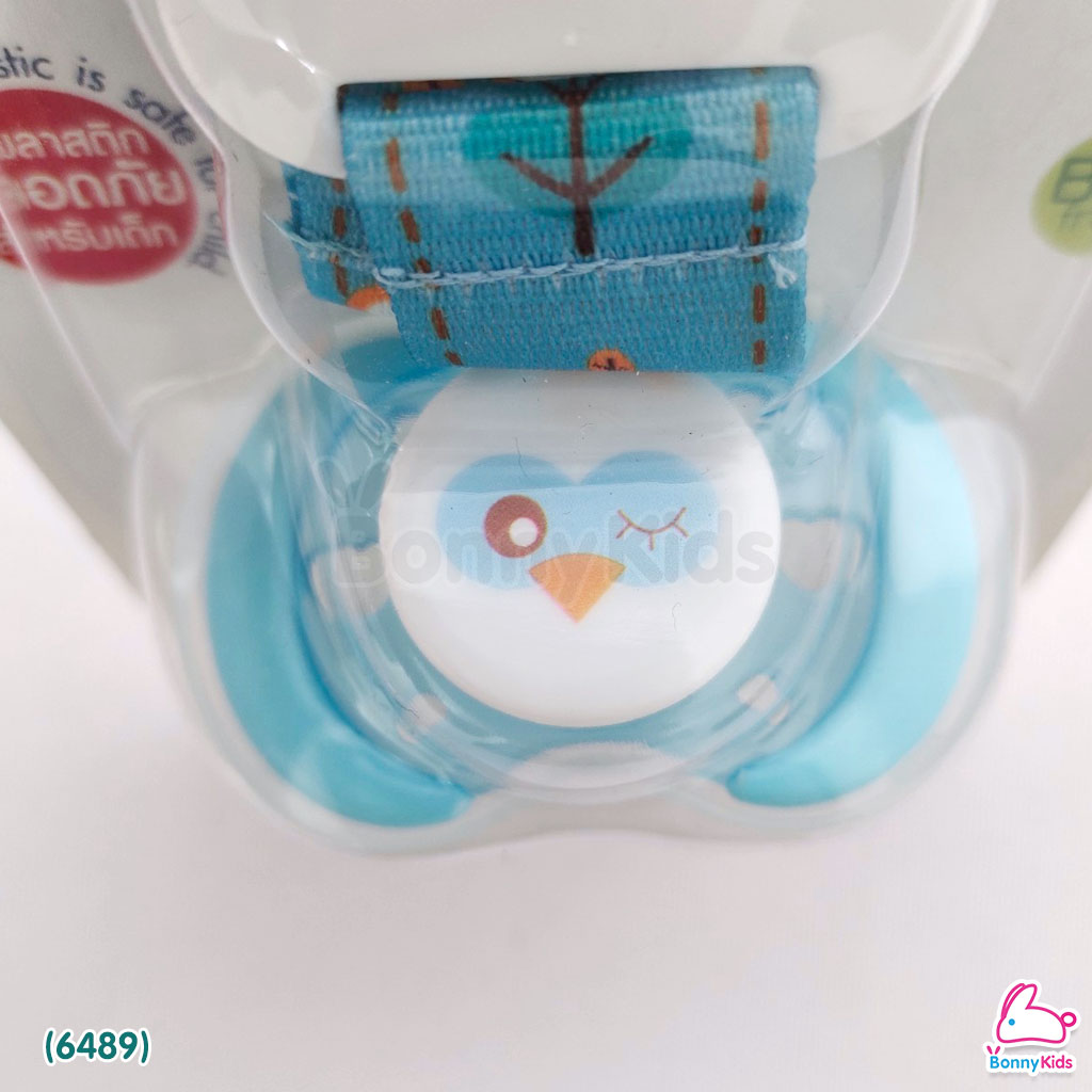 (6489) Attoon Pacifier with Holder จุกนมดูดเล่นพร้อมสายคล้อง