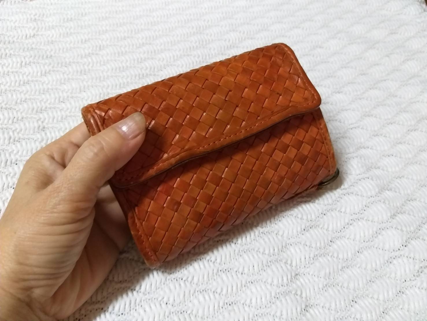 กระเป๋าสตางค์ HATO HASI Vegetable Tanned Leather