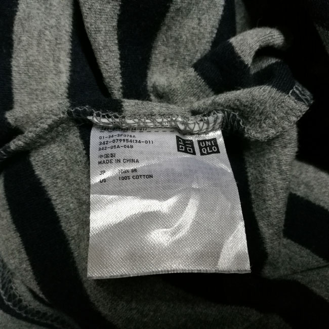 เสื้อแขนยาวคอเต่าชาย Uniqlo ไซด์XL ผ้าหนา