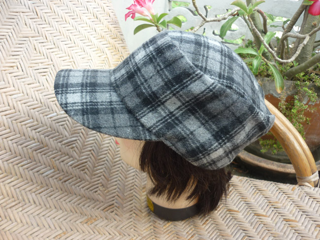 หมวกแก๊ป ผ้าผสมขนสัตว์ ใส่อุ่น บังแดด