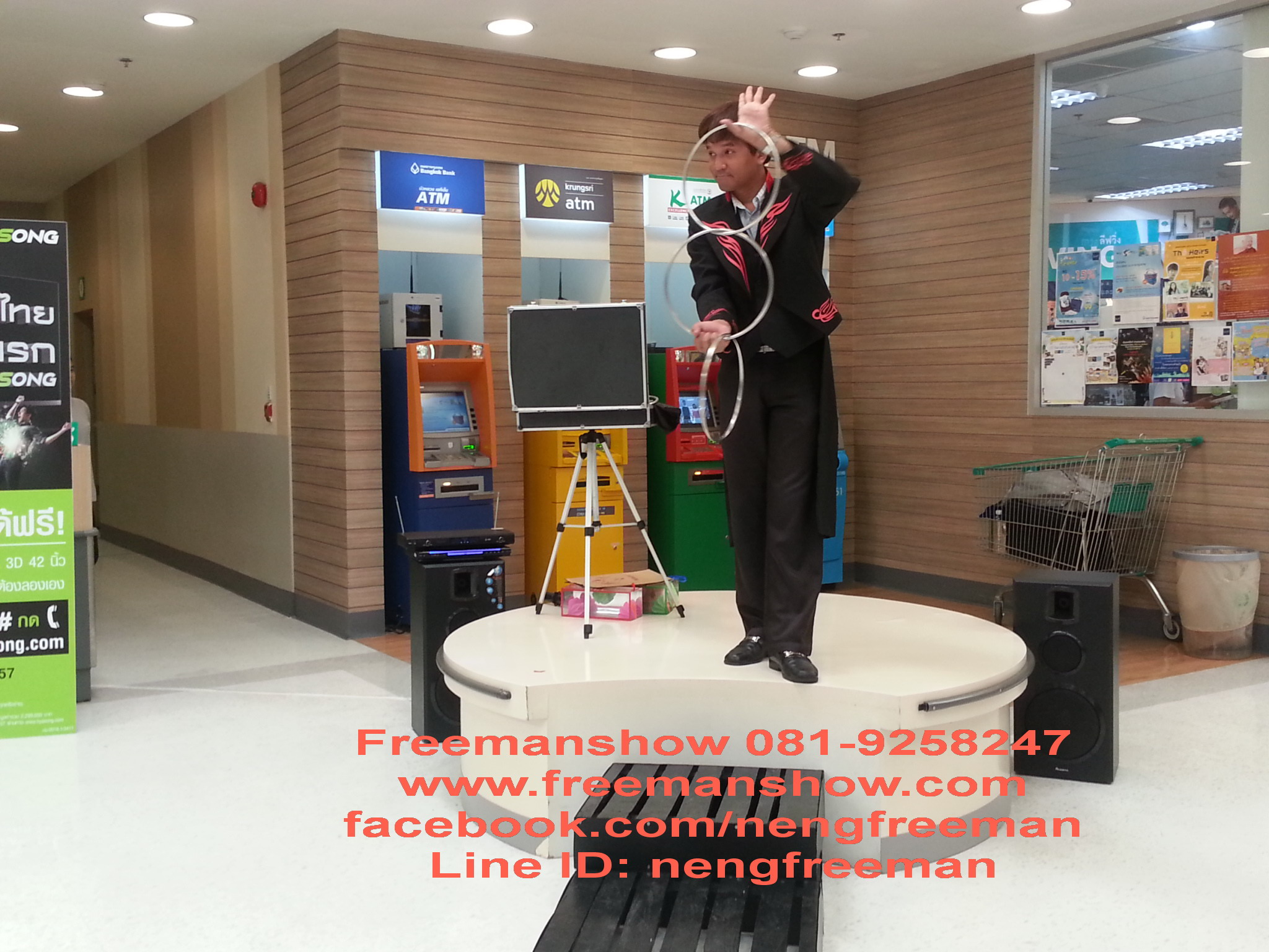 มายากล นักมายากล การแสดง โชว์ Magic Show ห้างโลตัส