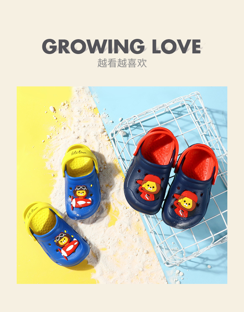 รองเท้าแตะรัดส้นเด็ก 1-5 ขวบ น้ำหนักเบา สวมใส่สบาย มี insert รองรับสรีระเท้าเด็ก