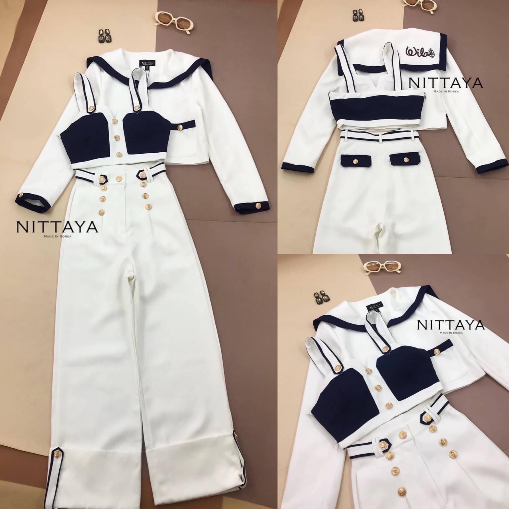 เซตเสื้อ+สายเดี่ยว+กางเกงขายาว รุ่นนี้มีมาทั้งหมด 3ชิ้น งานจริงผ้าดีเวอร์ สินค้าคุณภาพ (พร้อมส่ง)