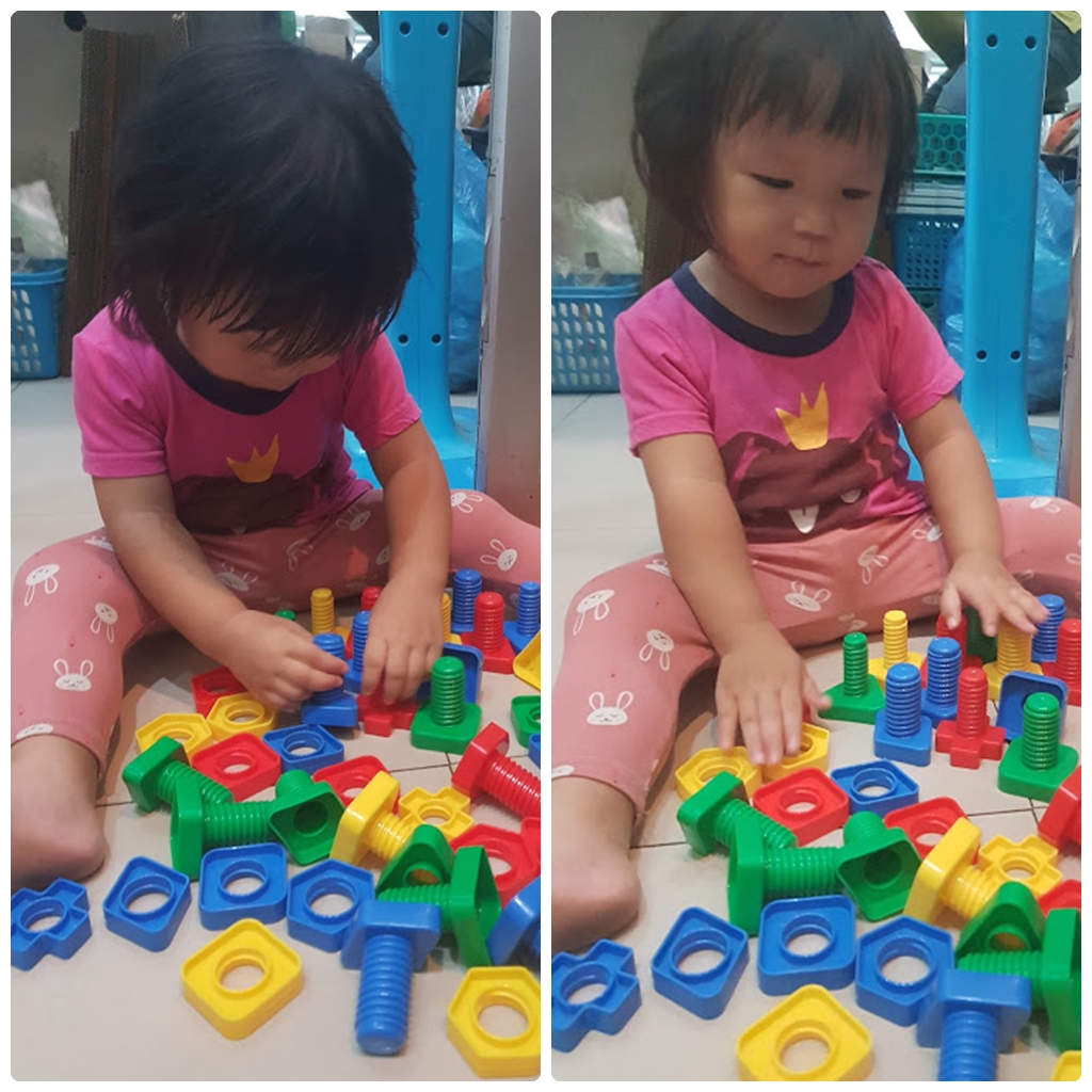 เสื้อยืดเด็กเล็ก สีชมพูลายสุนัข มีกระดุมข้างคอ Size 0-1y/1-2y/2-3y