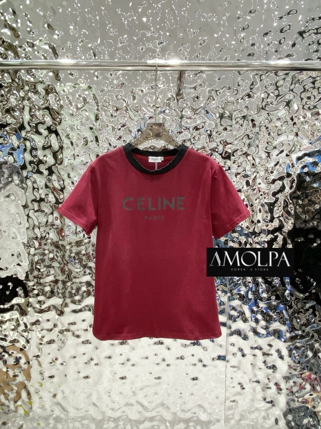 เสื้อยืด CELINE สวยเด่น ลายใหม่ชนช๊อปป สวยม๊ากกกกก เนื้อผ้าดีมากๆค่ะ ผ้าเย็นๆ ใส่สบาย : สินค้าคุณภาพ (พร้อมส่ง)