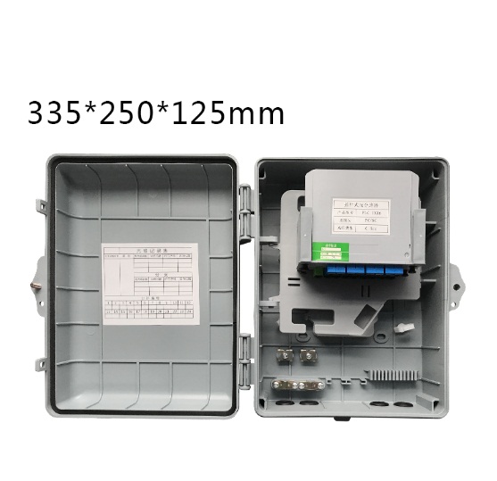 กล่องใส่ PLC 1:8-16 Outdoor มีชุดเก็บสาย 12 core