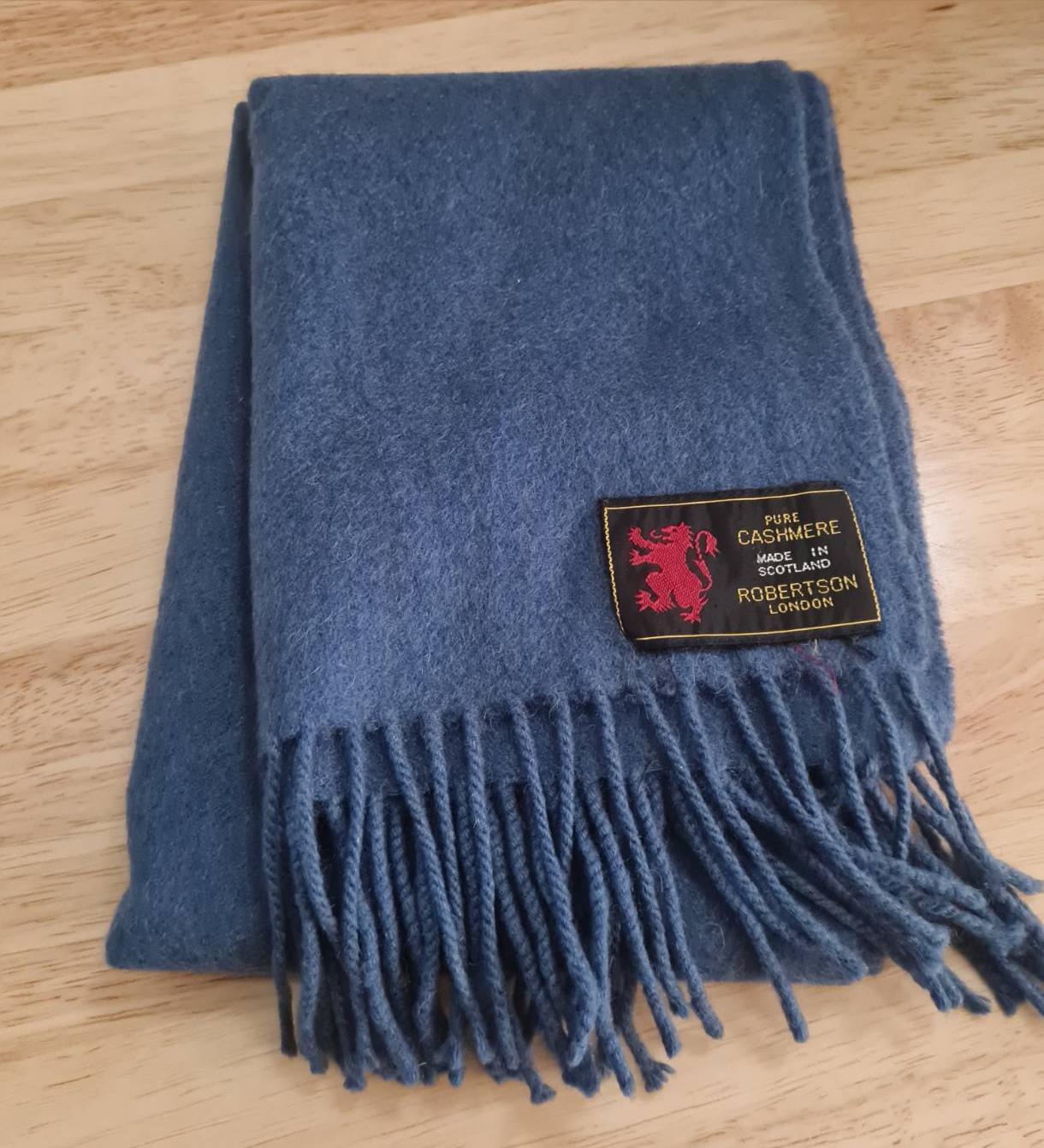 ผ้าพันคอ Cashmere Made in SCOTLAND