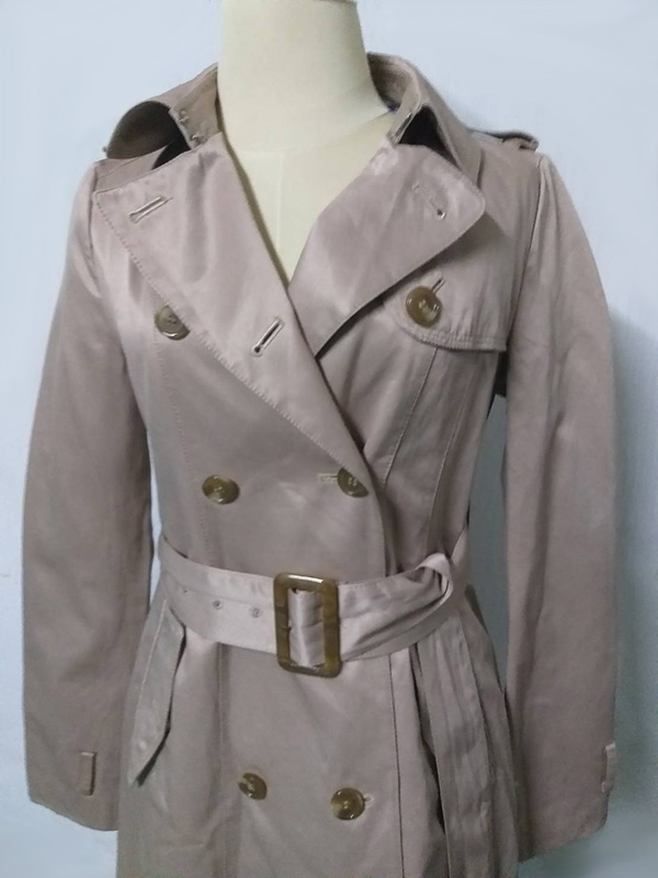 Trench Coat สวยมาก ผ้าดีมาก ผ้าหนา ไซด์S