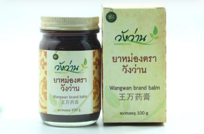 ยาหม่อง ตราวังว่าน (ขนาด 100 กรัม) ยาหม่องสูตรเส้นเอ็น ไขข้อกระดูก แก้อาการปวด บวม เส้น เอ็น จม นิ้วล็อค แก้อาการออฟฟิศซินโดรม สมานกระดูกที่แตกร้าว เอ็นพิการ โรคเก๊าท์ แก้ปวดบวมตามข้อ