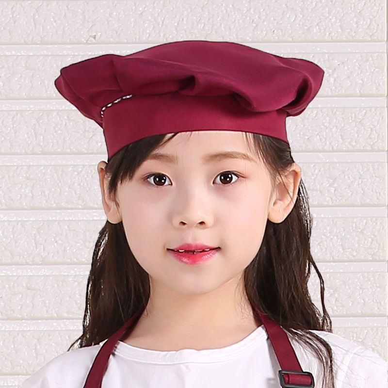 NanaBaby หมวกเชฟเด็ก หมวกกุ๊กเด็ก หมวกทำอาหารเด็ก หมวกทำครัวเด็ก ชาย/หญิง