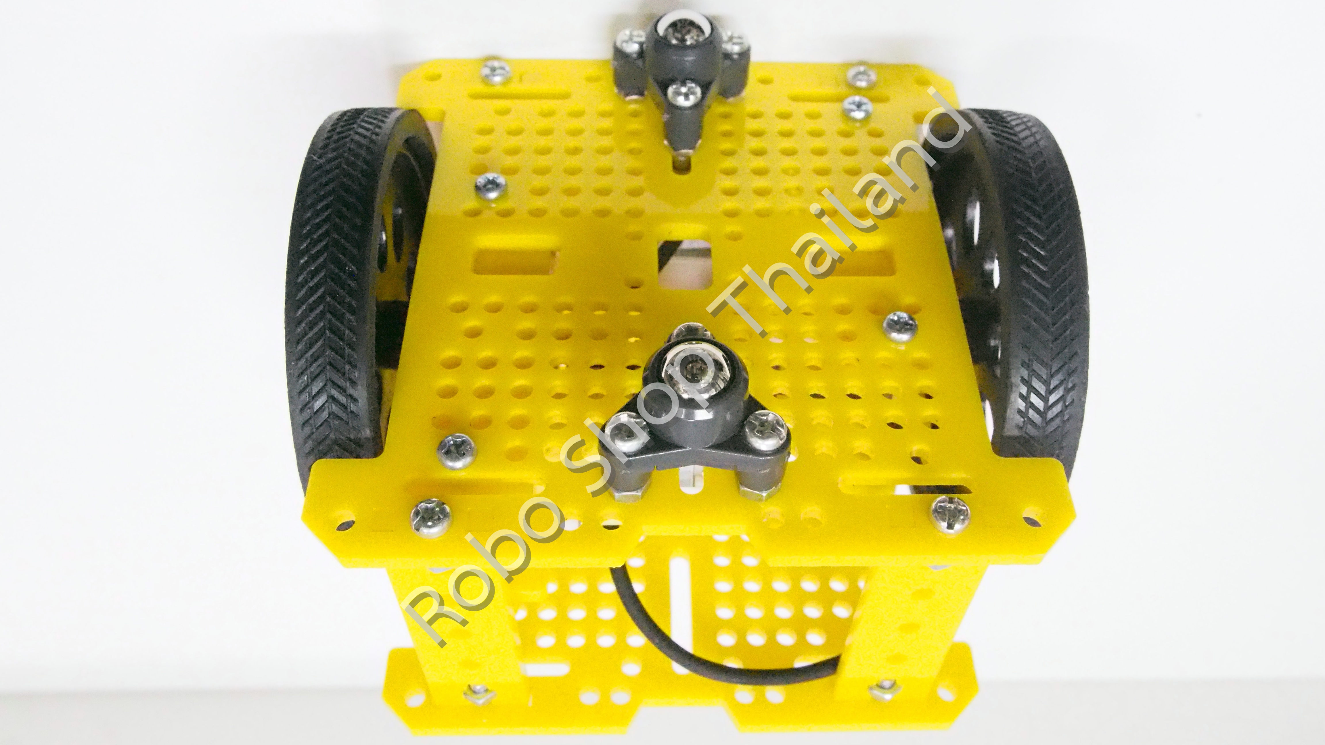 โครงหุ่นยนต์แบบเหลี่ยม มี Encoder